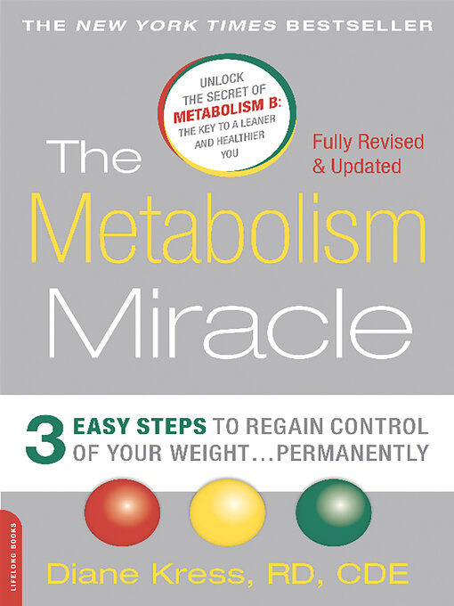 Cover image for The Metabolism Miracle, Revised Edition